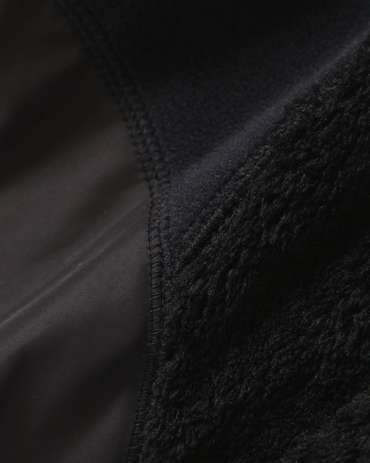 High Loft Fleece Jacket - Black