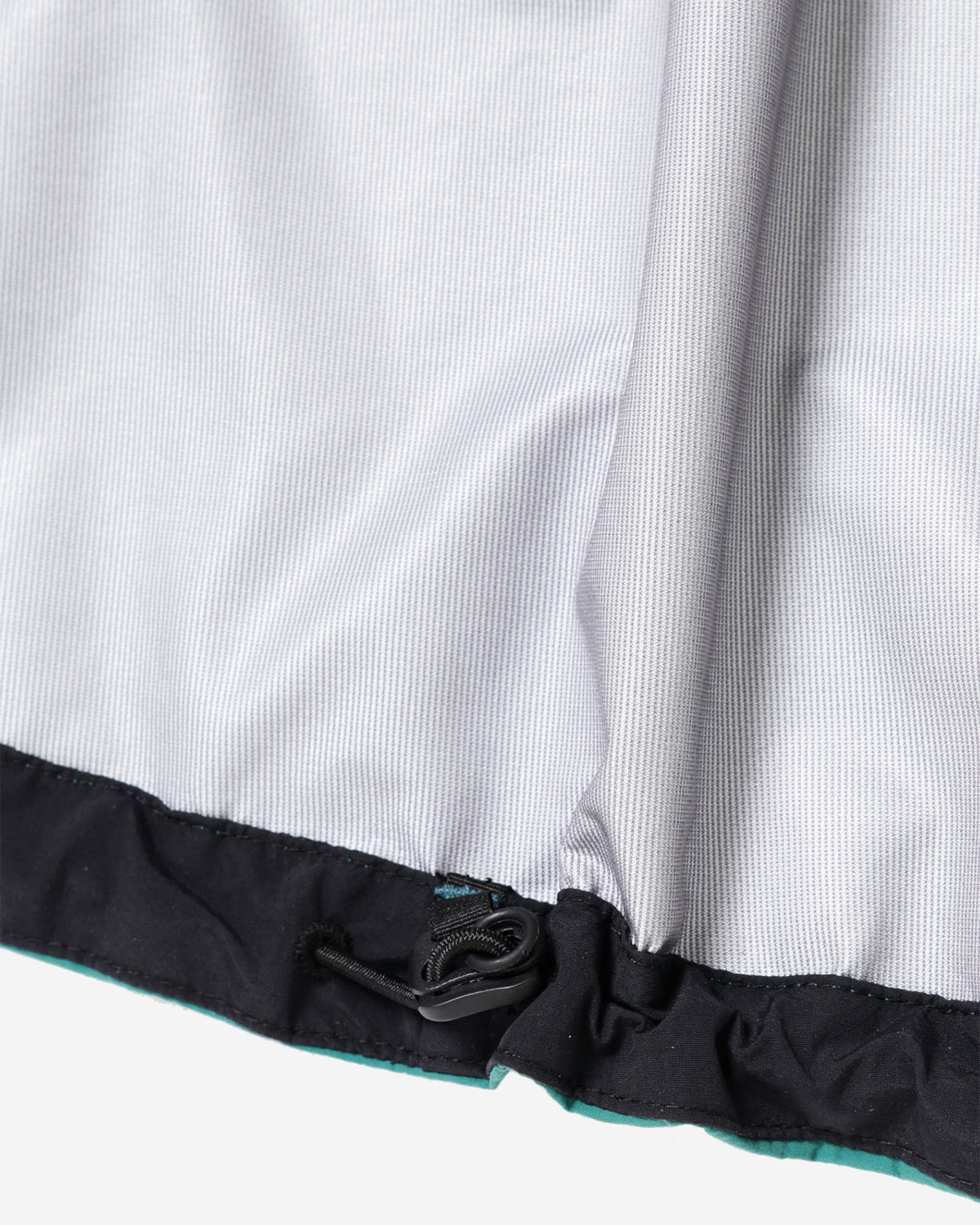 Loose Fitting Rain Jacket - Blue Green