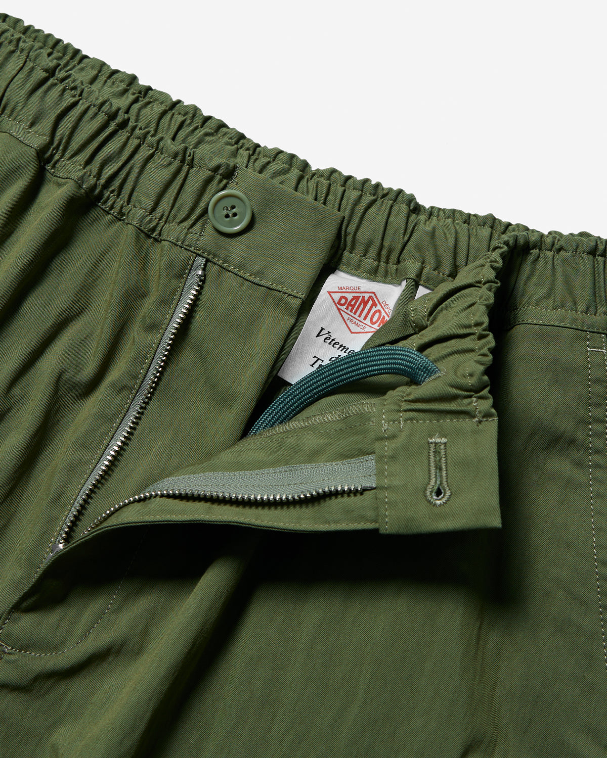 Mens C/N Twill Easy Shorts - Olive