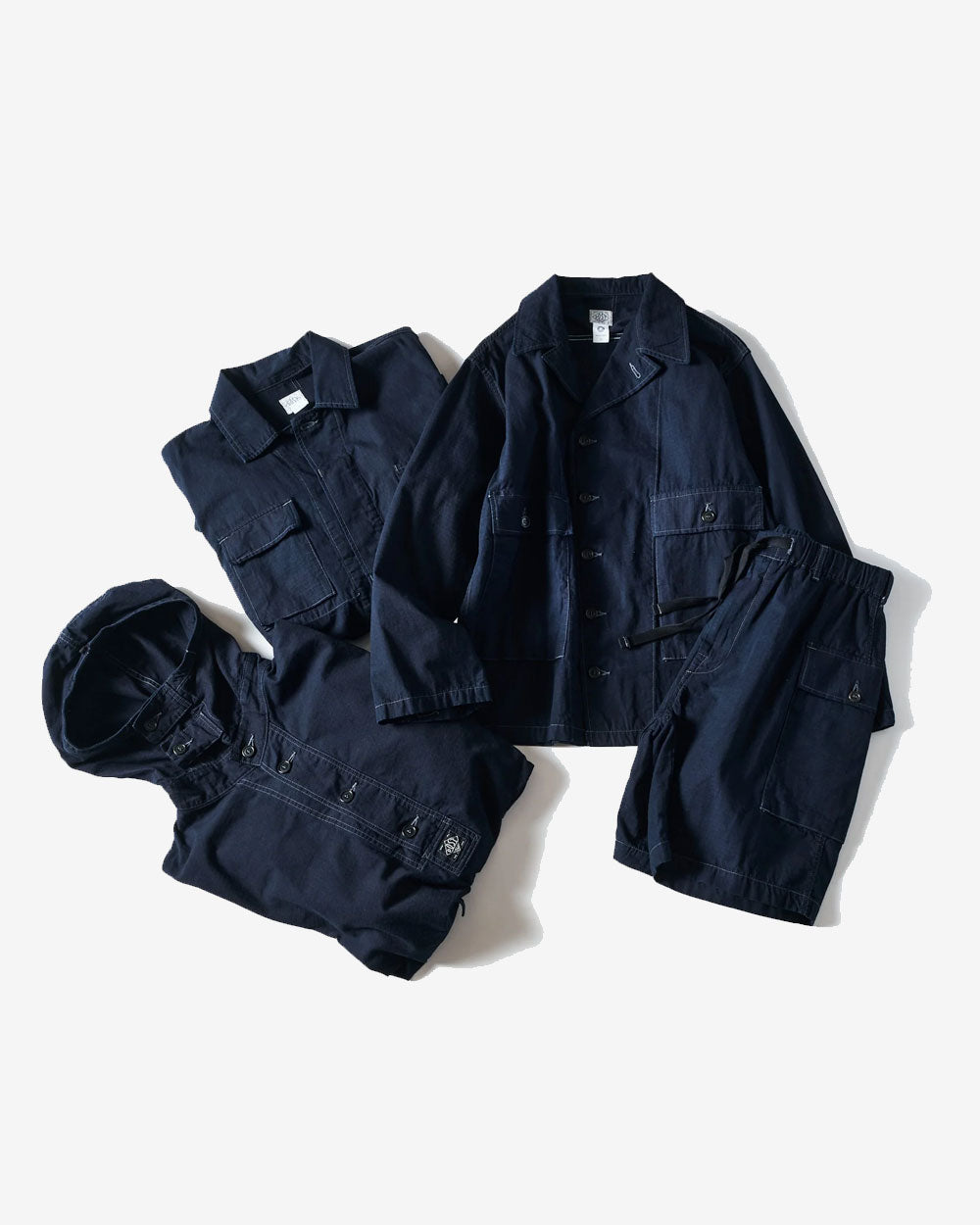 NAVY Parka- Indigo