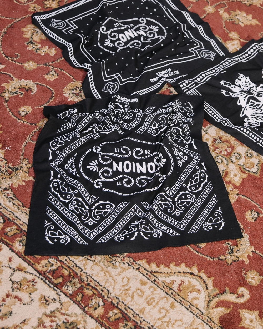 Paisley Bandana - Black