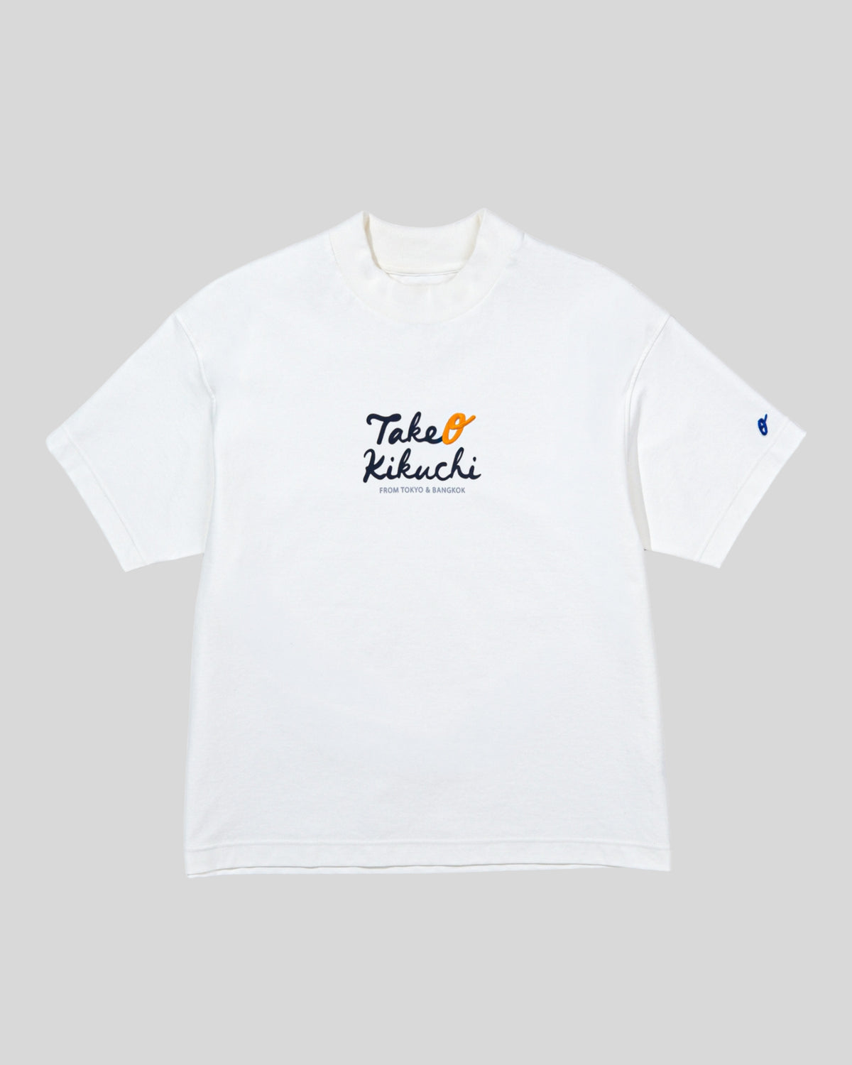 ONION X TAKEO KIKUCHI Oversized Logo Tee - White