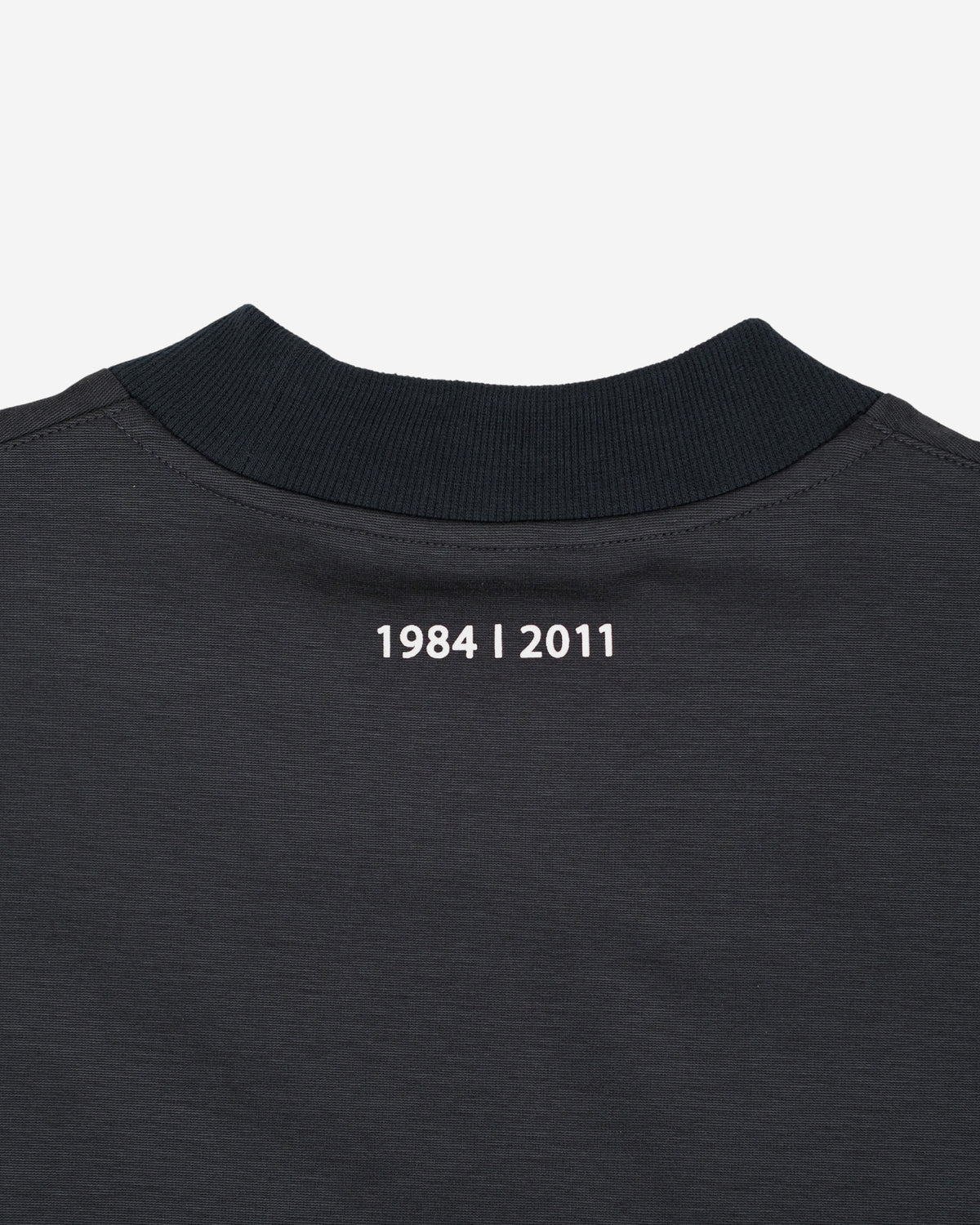 Exclusive Color - Oversized Logo Tee - Dark Grey