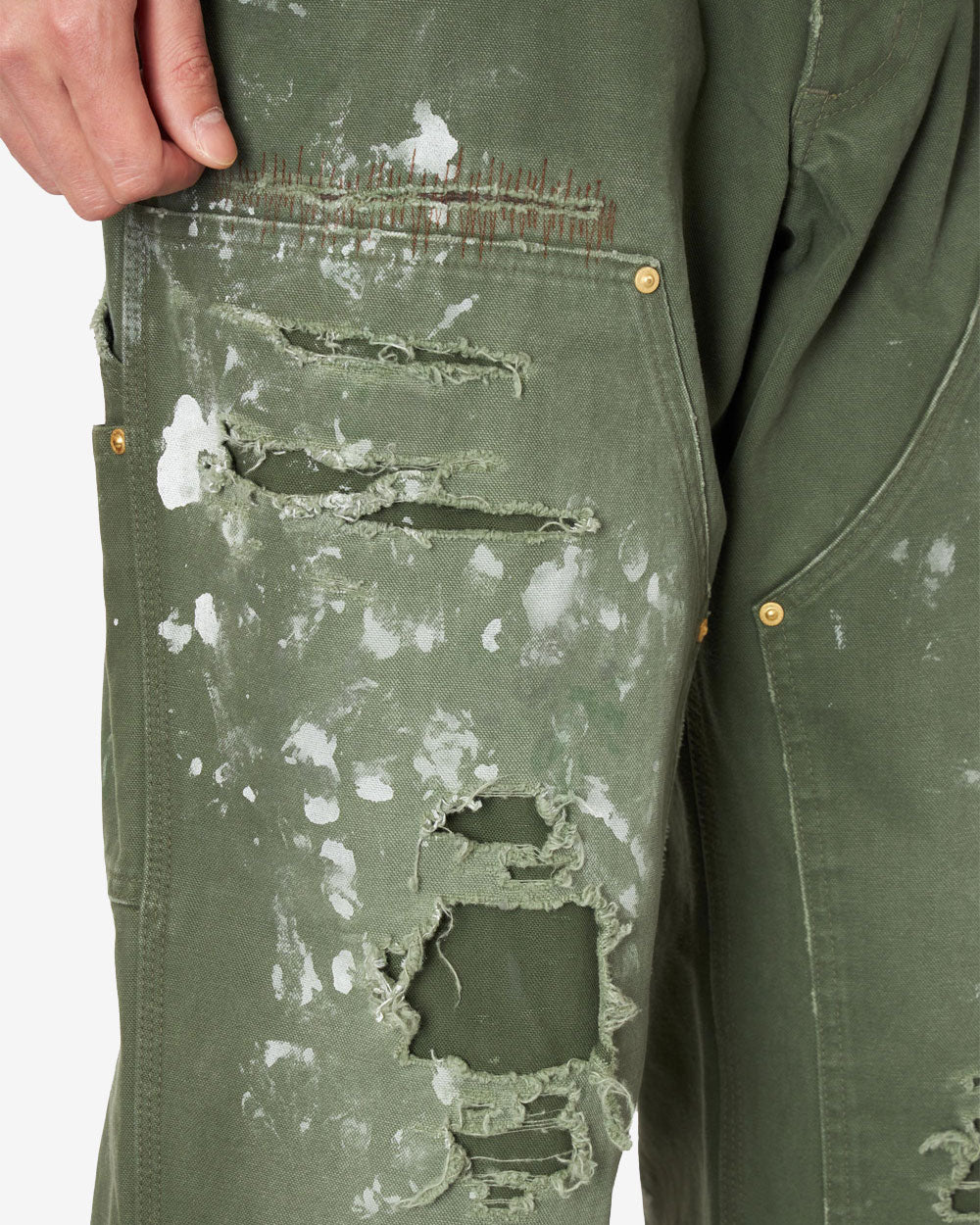 24WCM-P04113 Pants - Olive Green