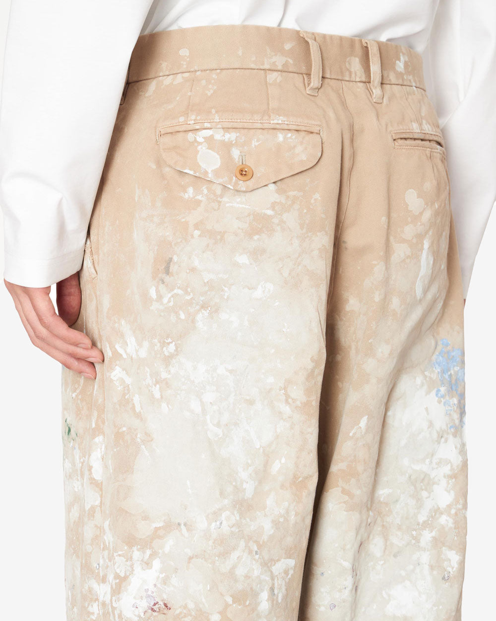 24WCM-P05120 Pants - Beige