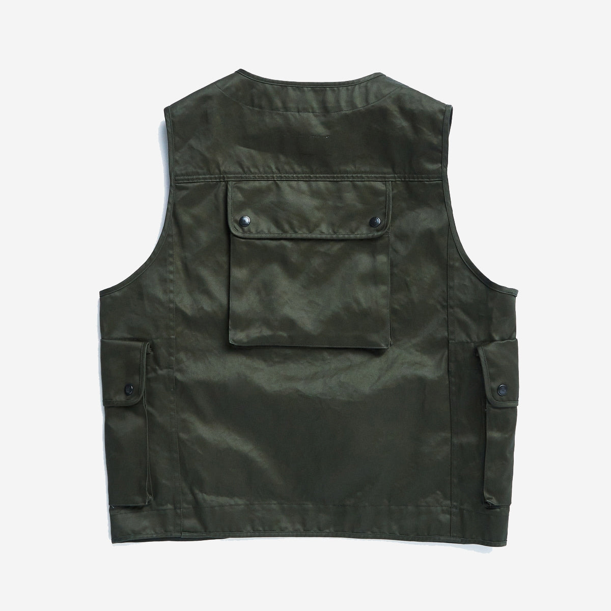 Jerkin Vest - Olive Twill