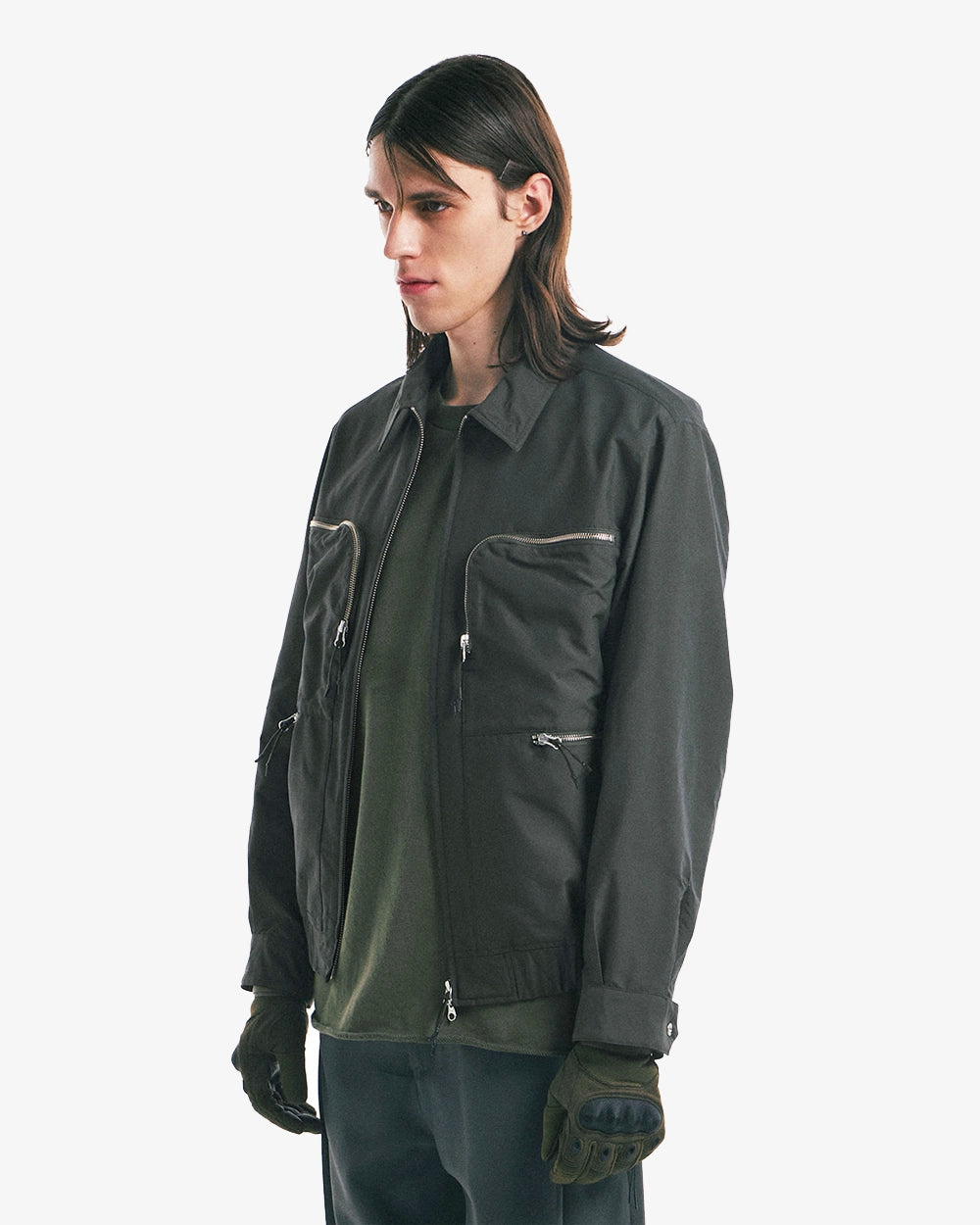 4P Swing Jacket - Dark Green