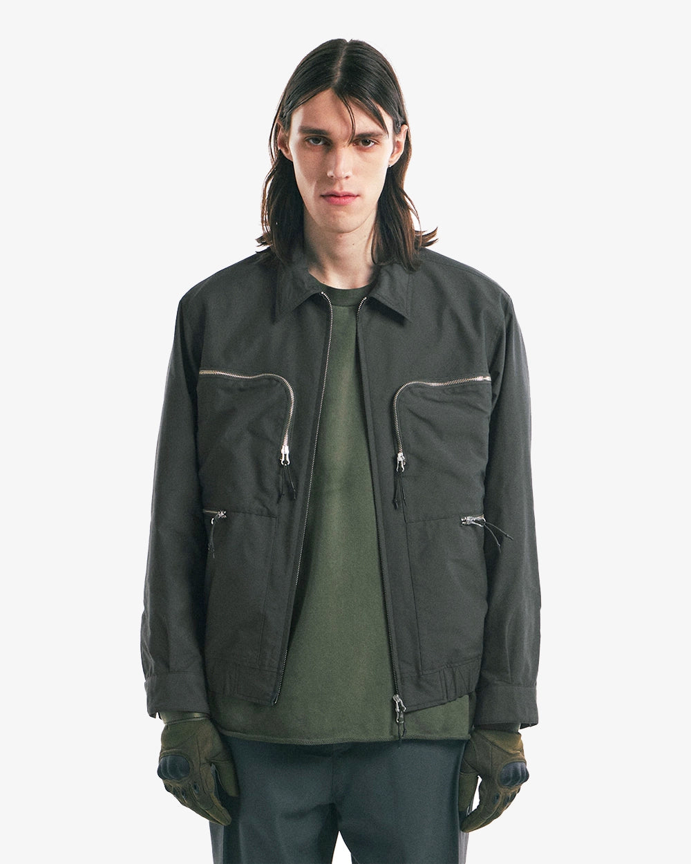 4P Swing Jacket - Dark Green