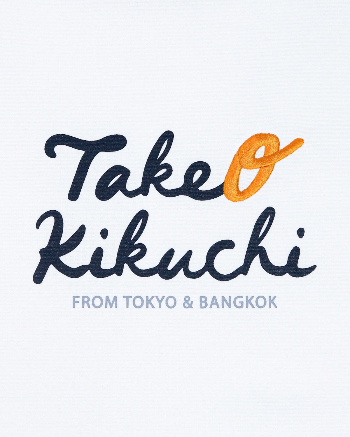 ONION X TAKEO KIKUCHI Oversized Logo Tee - White