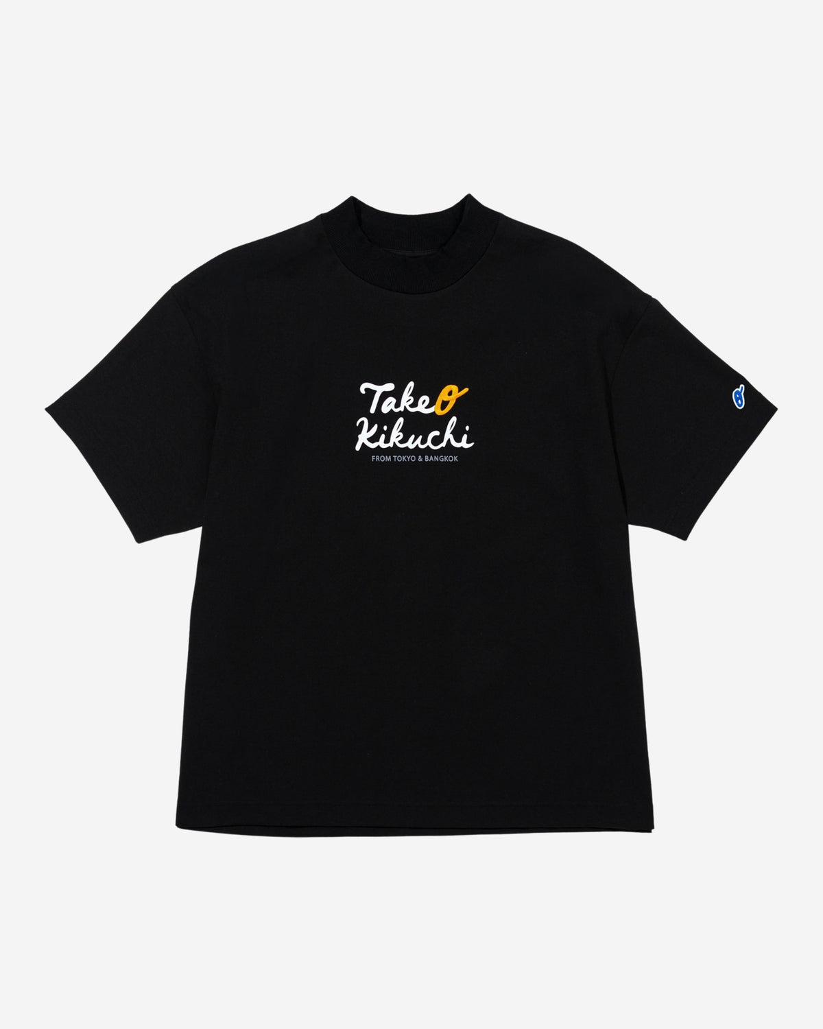 ONION X TAKEO KIKUCHI Oversized Logo Tee - Black
