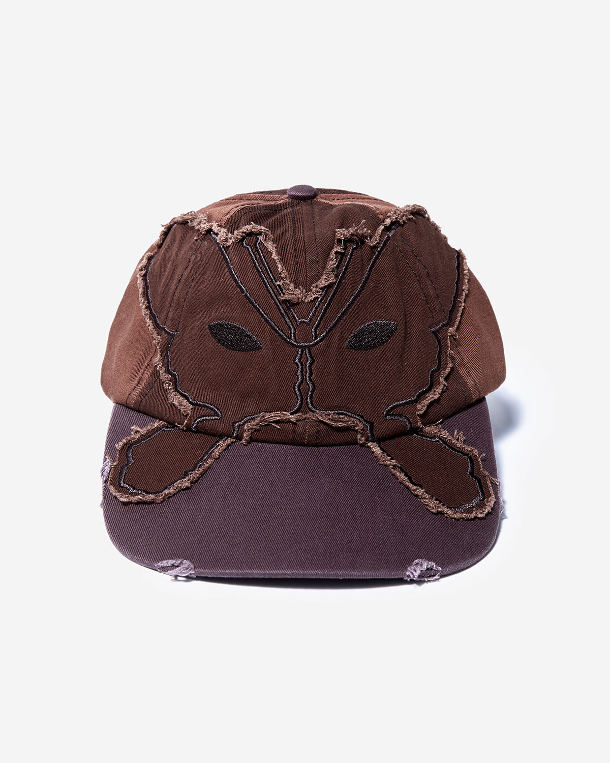 Alien Butterfly Tonal Baseball Cap - Brown