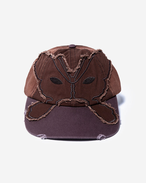 Alien Butterfly Tonal Baseball Cap - Brown