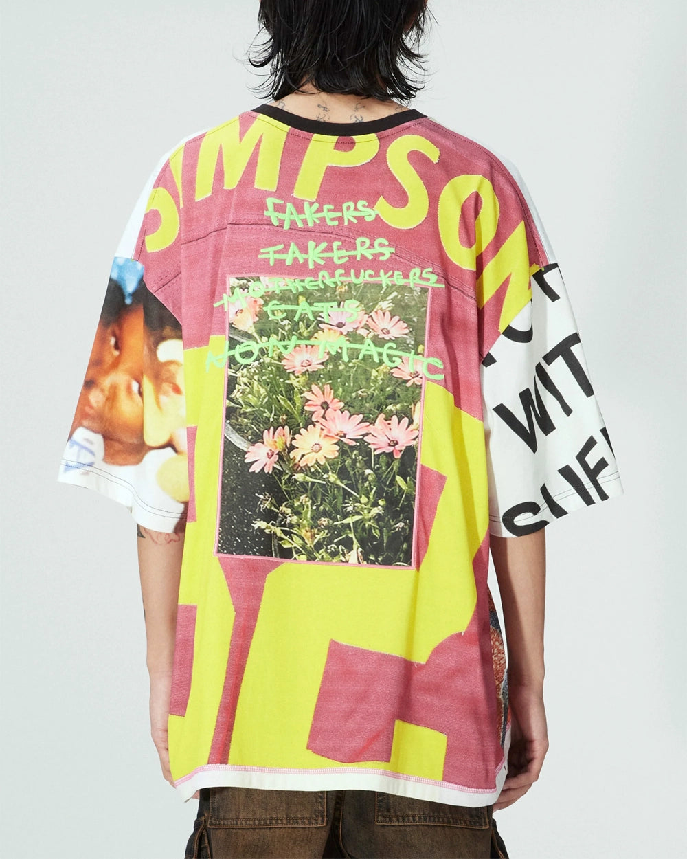 B.I.T.C.H. (Martine Syms) Oversized SS Tee - Collage