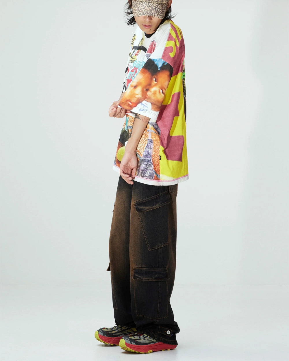 B.I.T.C.H. (Martine Syms) Oversized SS Tee - Collage