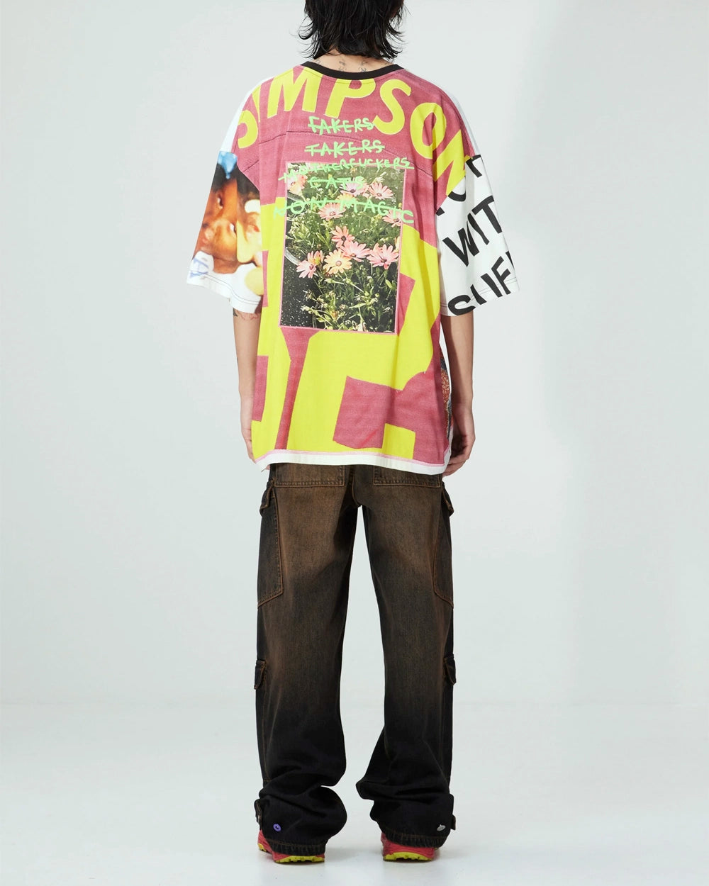 B.I.T.C.H. (Martine Syms) Oversized SS Tee - Collage