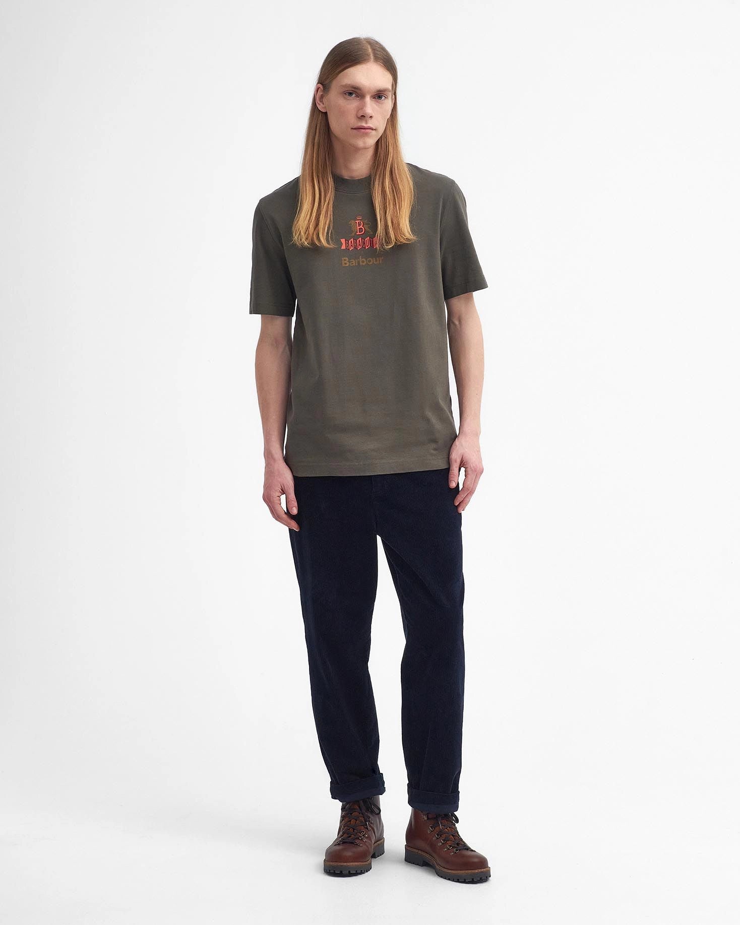 Barbour x Baracuta - Archive Relaxed T-Shirt - Uniform Green