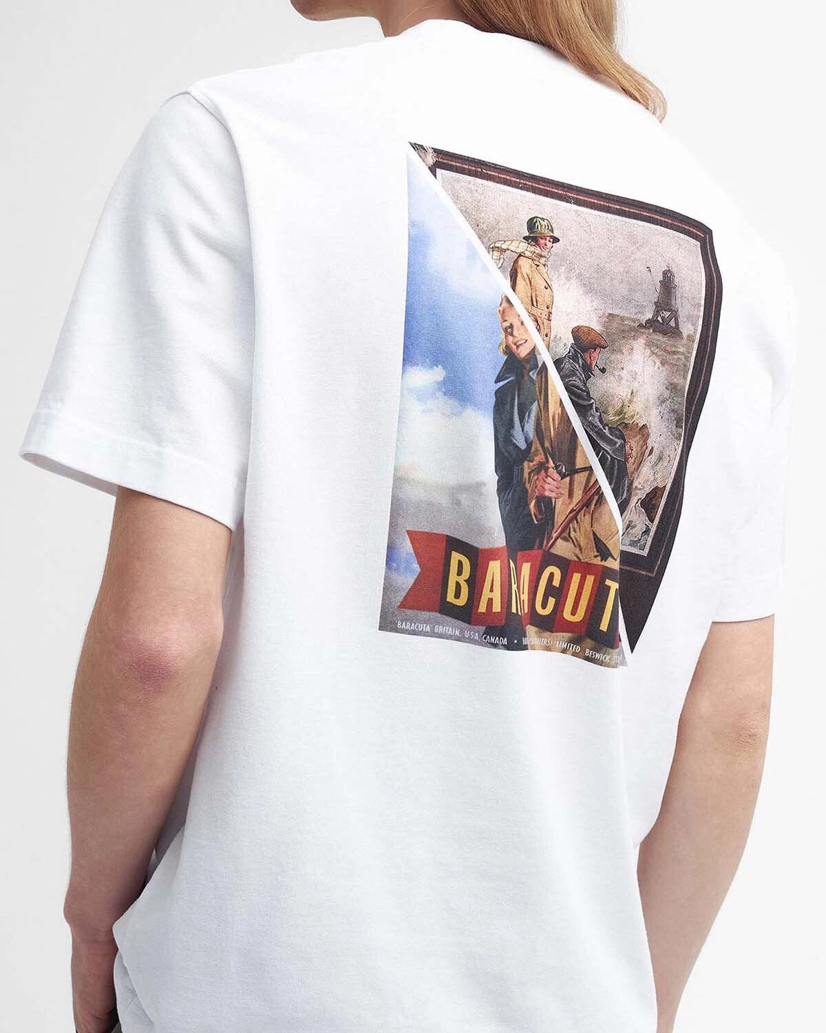 Barbour x Baracuta - Archive Relaxed T-Shirt - White