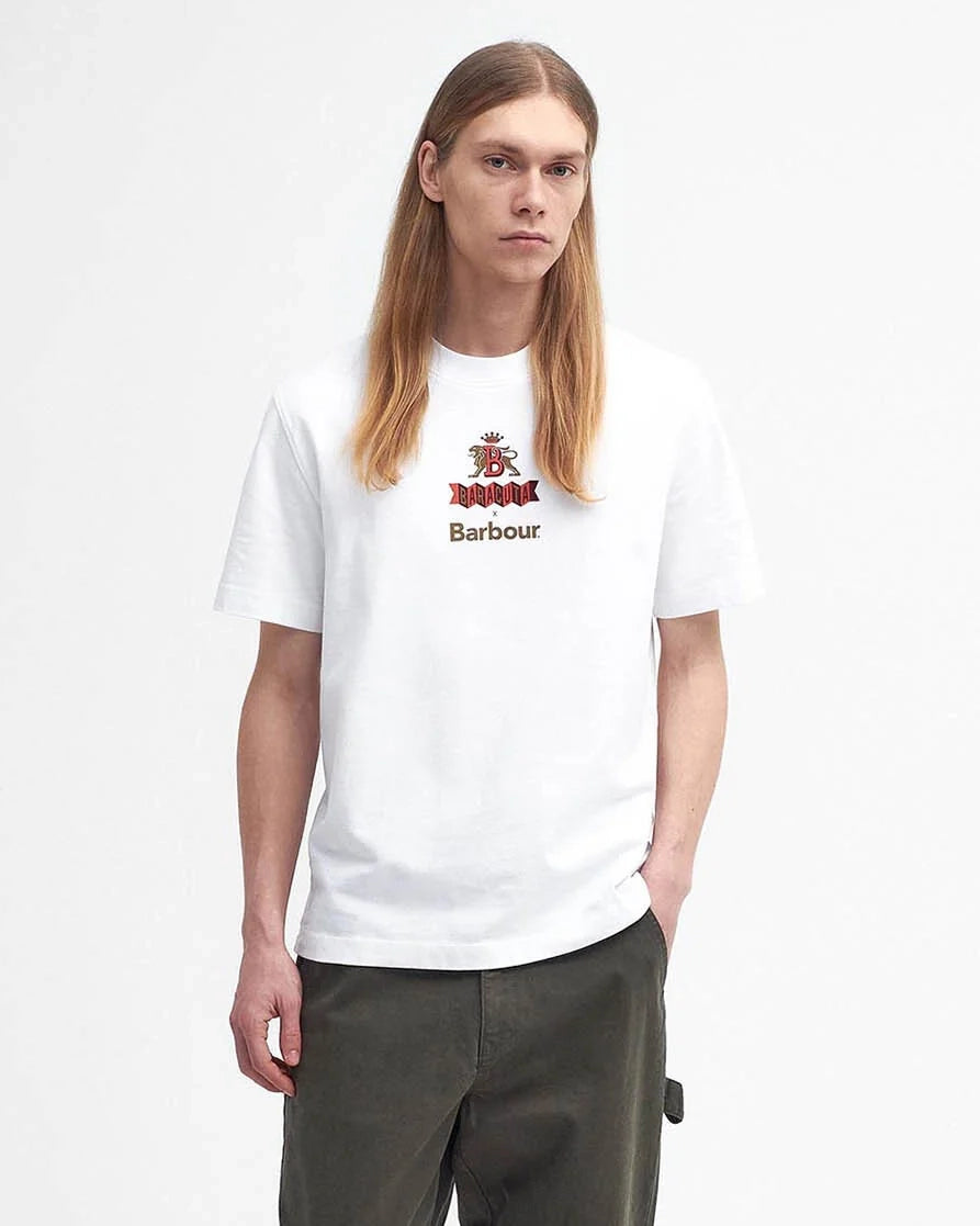 Barbour x Baracuta - Archive Relaxed T-Shirt - White