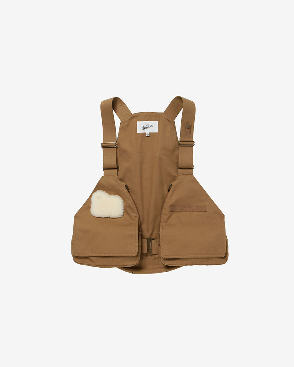 Cordura Fishing Gear Vest - Beige