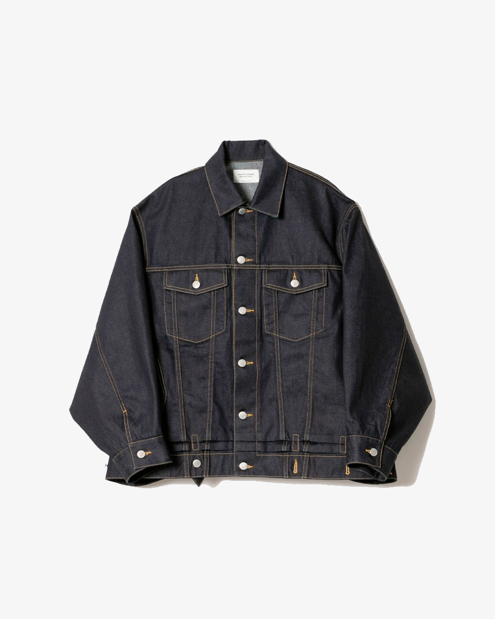 Double-End Selvedge Denim Blouson - Indigo