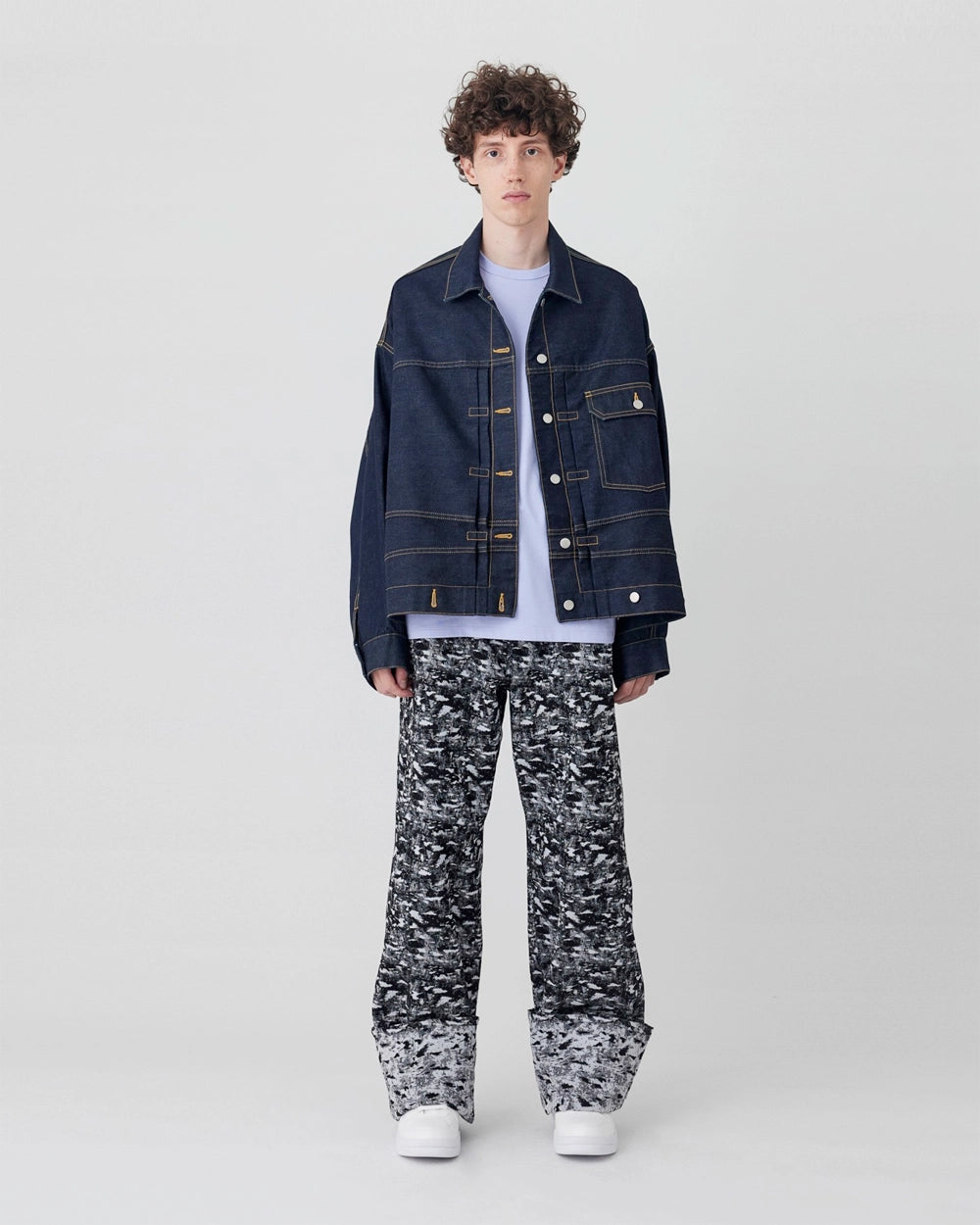 Double-End Selvedge Denim Blouson - Indigo