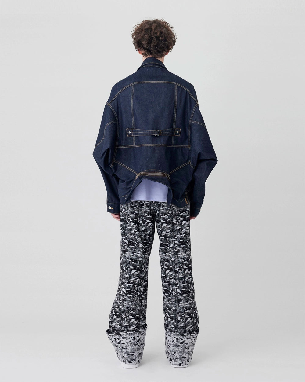 Double-End Selvedge Denim Blouson - Indigo