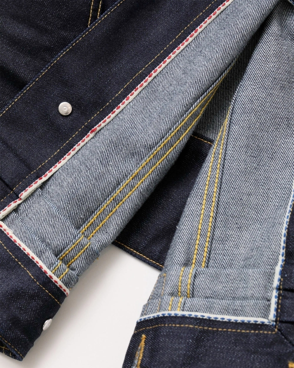 Double-End Selvedge Denim Blouson - Indigo