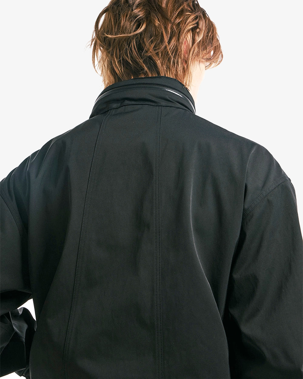 Double Zip Field Jumper - Black