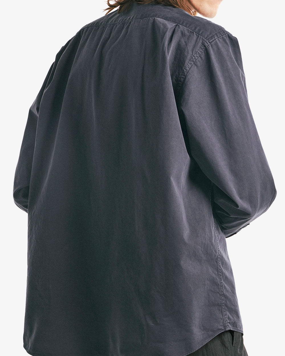 Dyed Zip Pocket Shirt - Charcoal