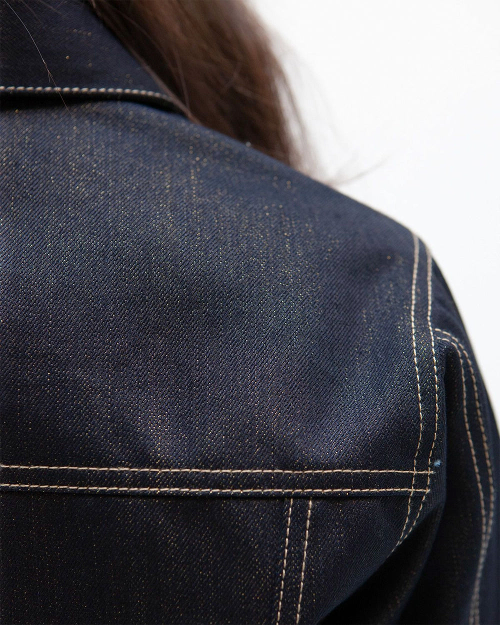 Engineers Jacket - Indigo/Gold