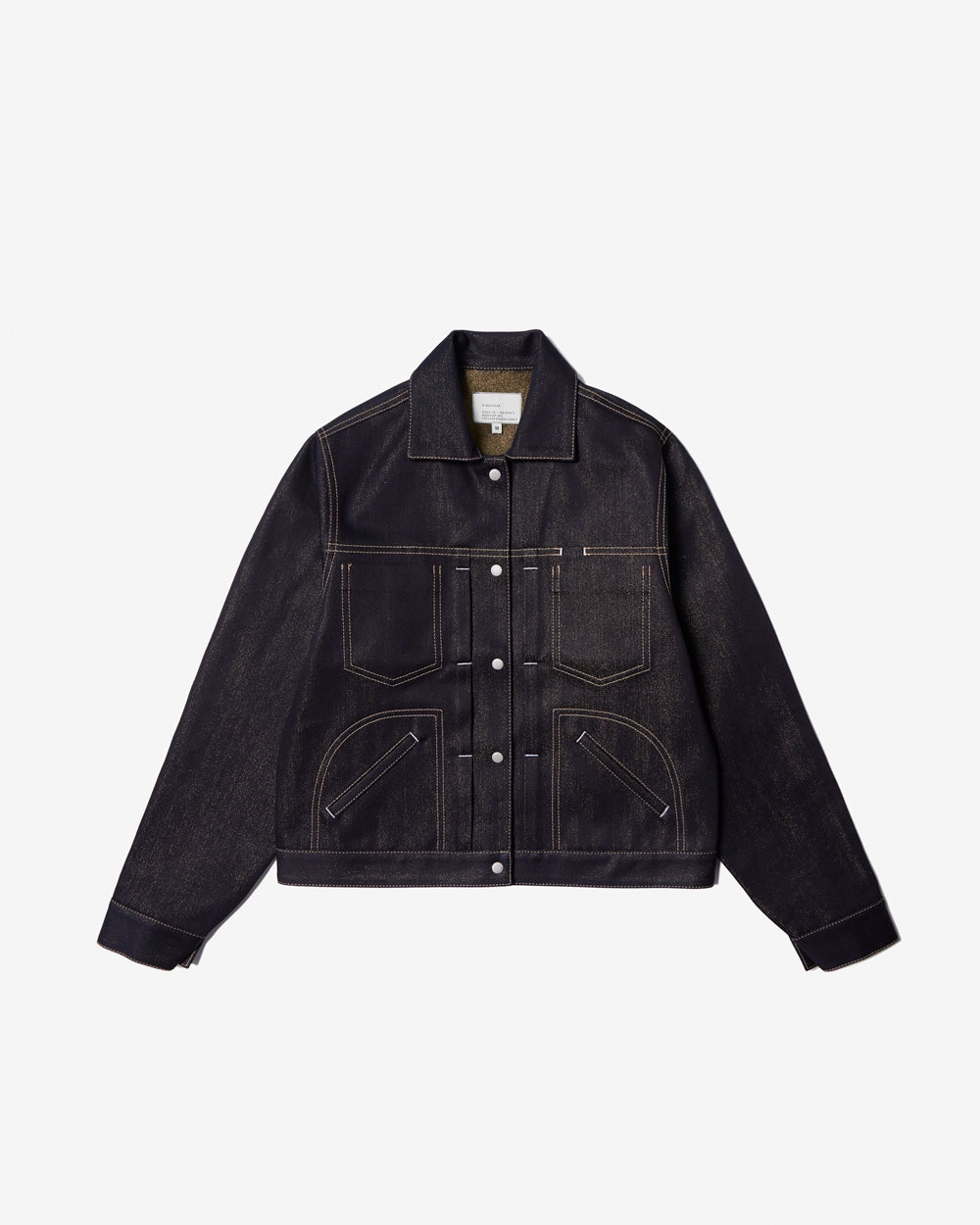 Engineers Jacket - Indigo/Gold