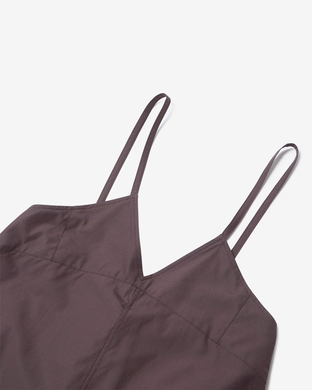 Finx Typewriter Camisole Dress - Charcoal