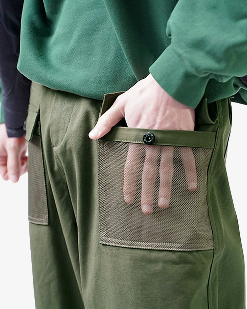 Fishing Baker Trousers - Green