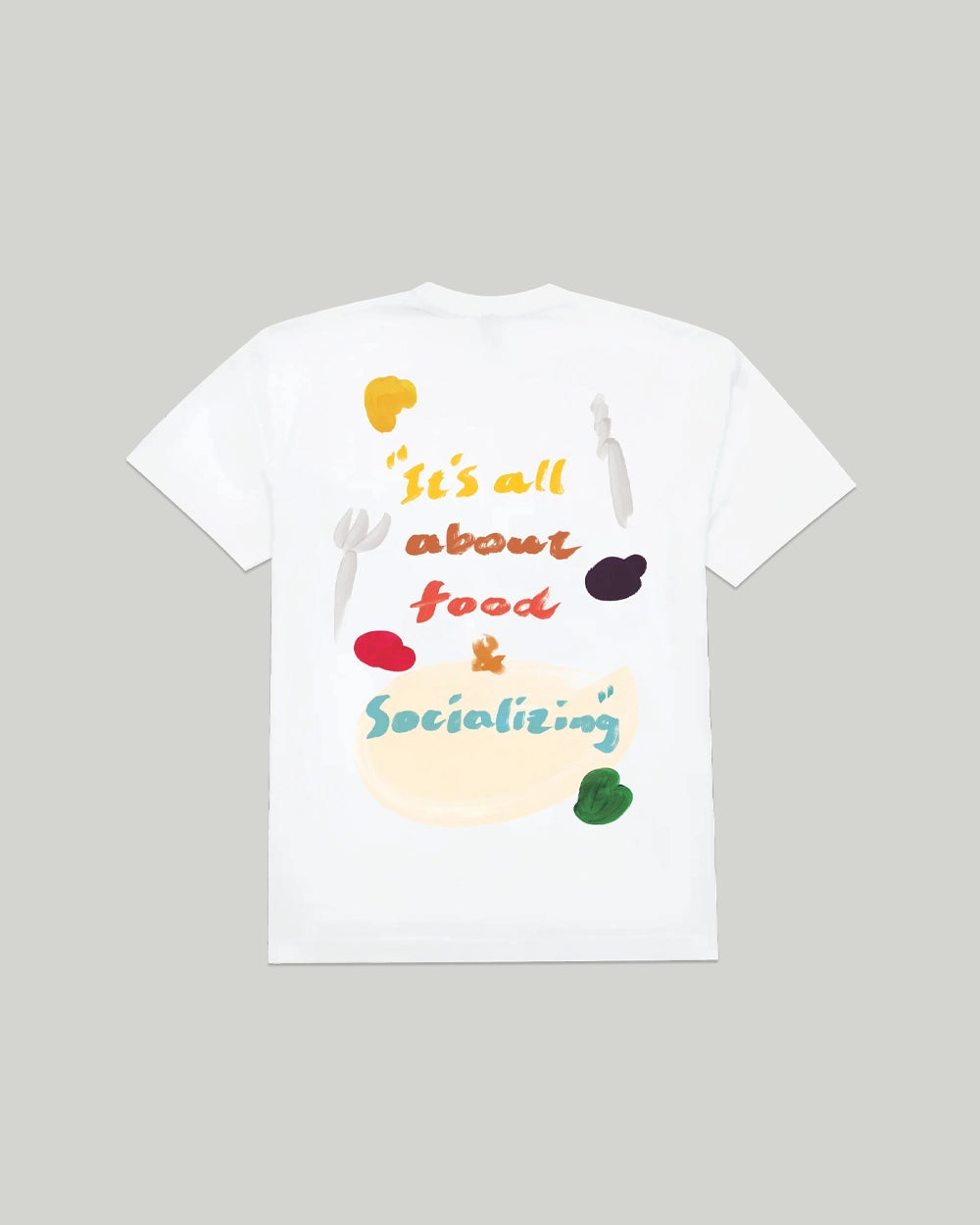 Food SS Tee - White