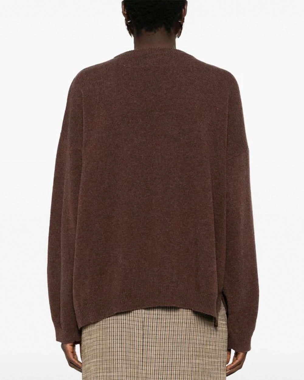 Horse Head Knit Jumper - Brown Horse Head