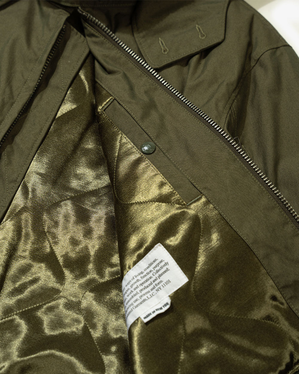 LL Jacket - Olive CP Weather Poplin