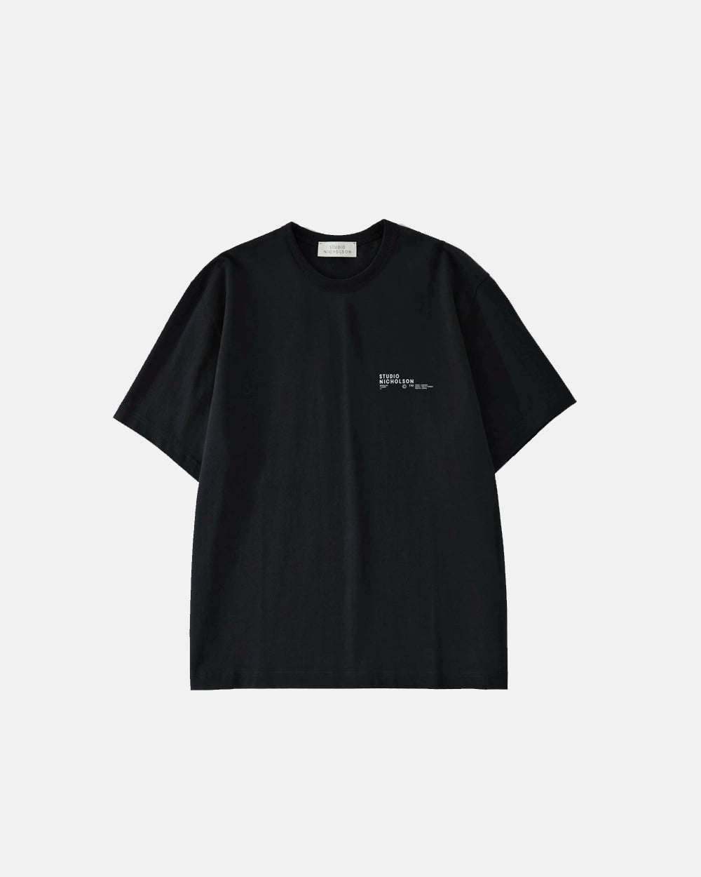 Module - Logo Boxy Fit T-Shirt - Black