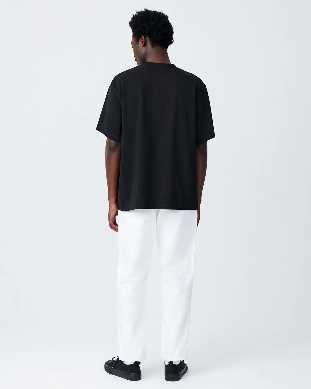 Module - Logo Boxy Fit T-Shirt - Black