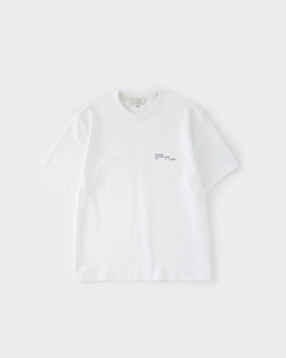 Module - Logo Boxy Fit T-Shirt - White