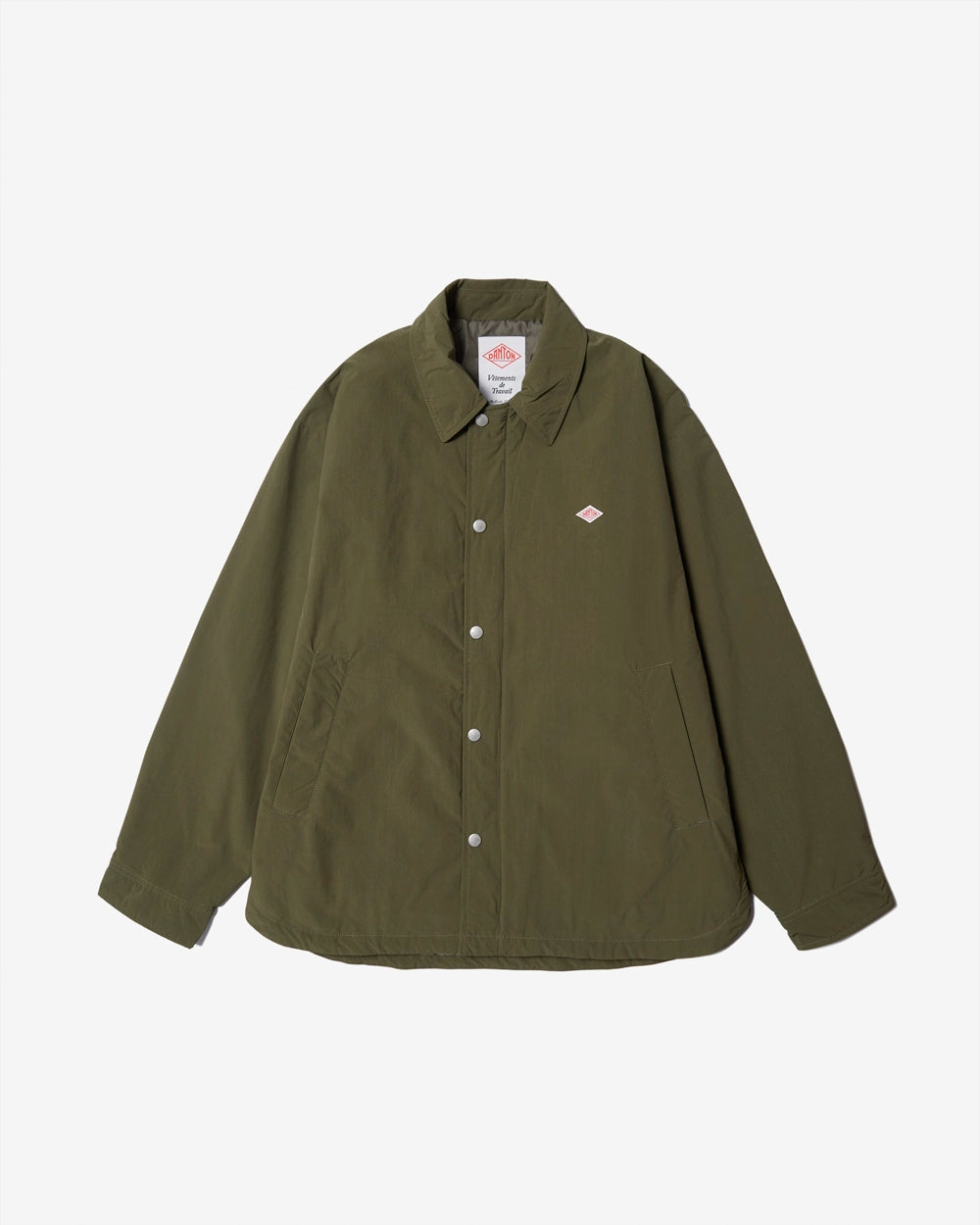 Men'S Insulation Coach Jacket - Dark Olive