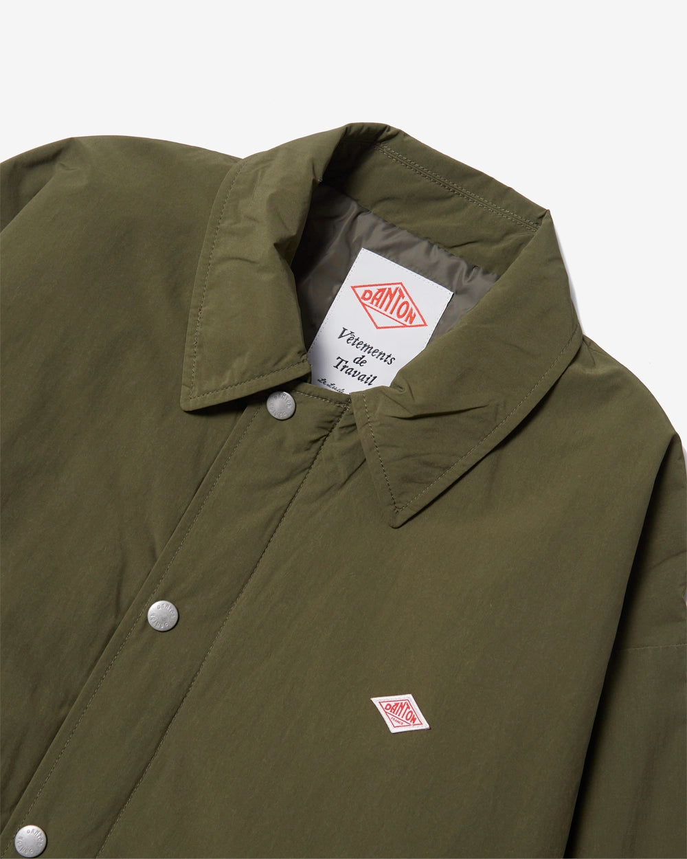 Men'S Insulation Coach Jacket - Dark Olive