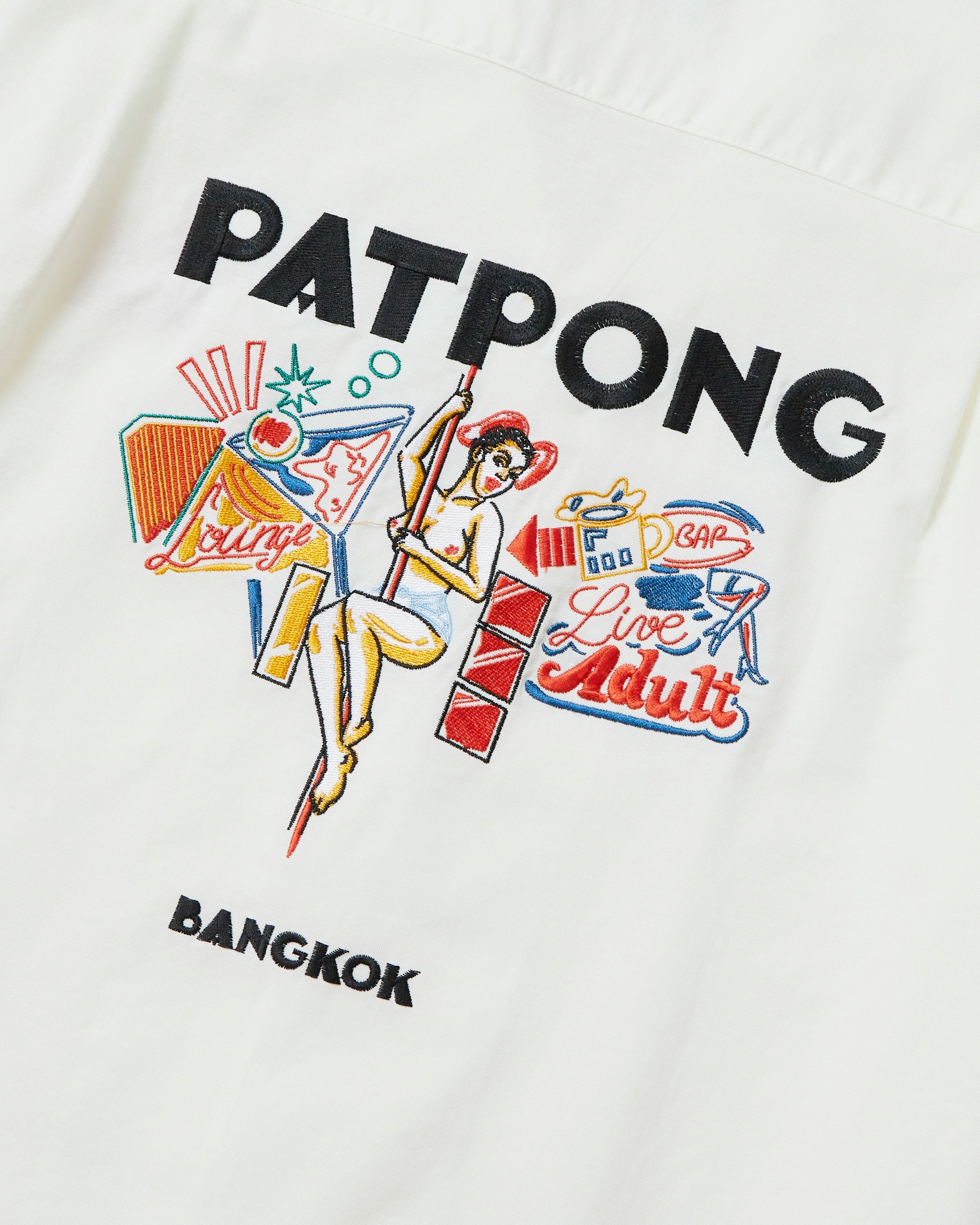 Onion X Palini - Red-Light Districts - Patpong - Camp Collar Shirt - Ecru