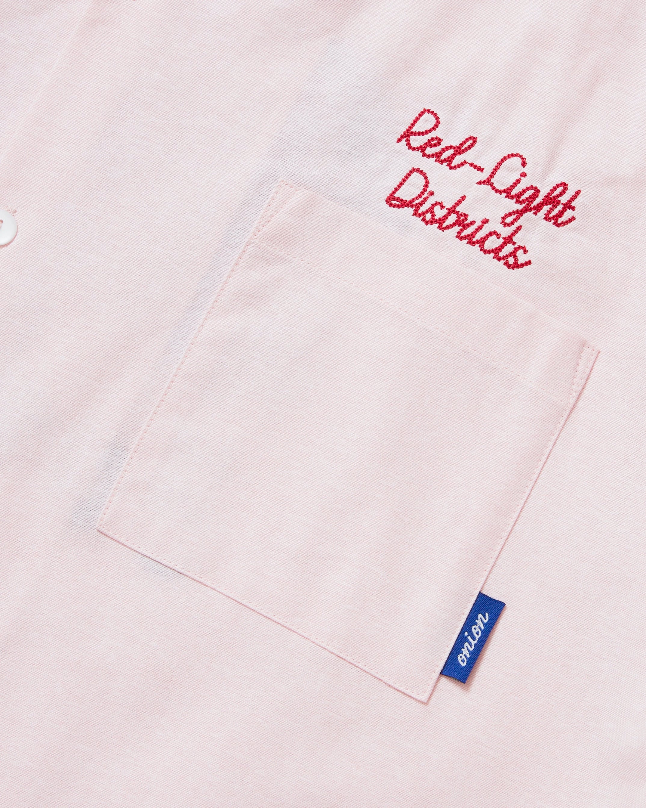 Onion X Palini - Red-Light Districts - Soi Cowboy - Camp Collar Shirt - Peach