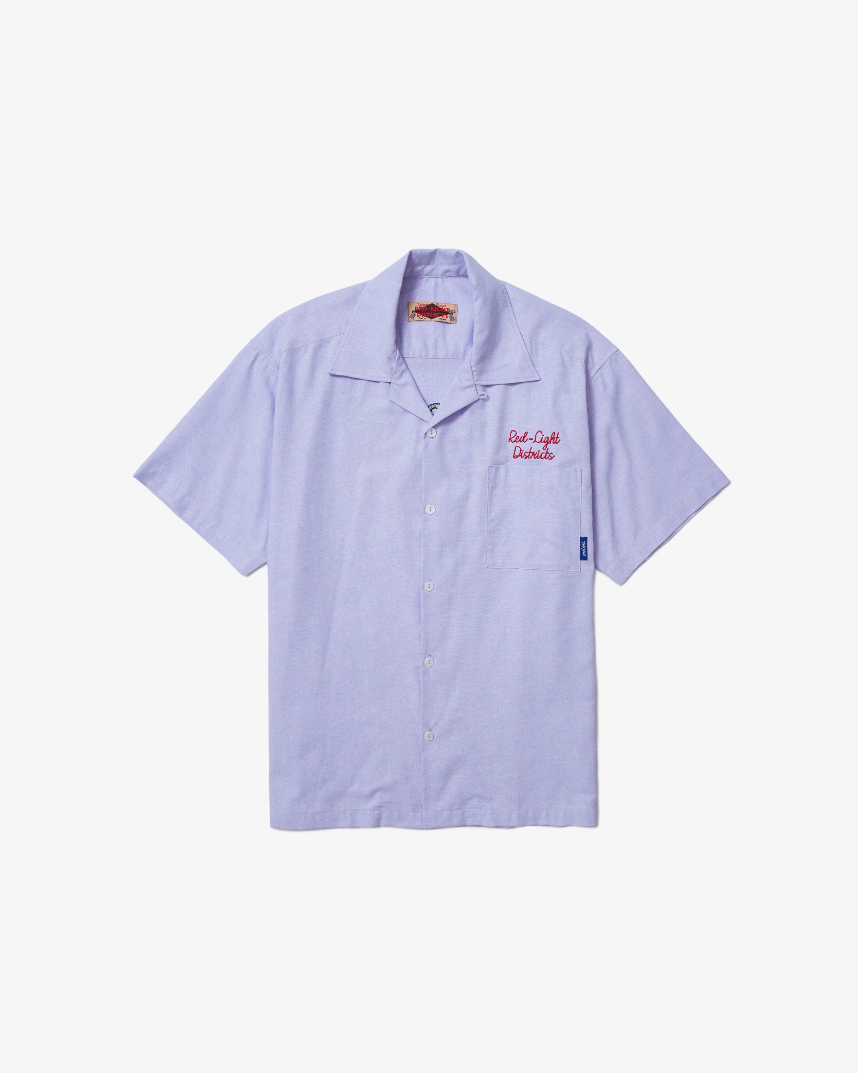 Onion X Palini - Red-Light Districts - Patpong - Camp Collar Shirt - Lavender