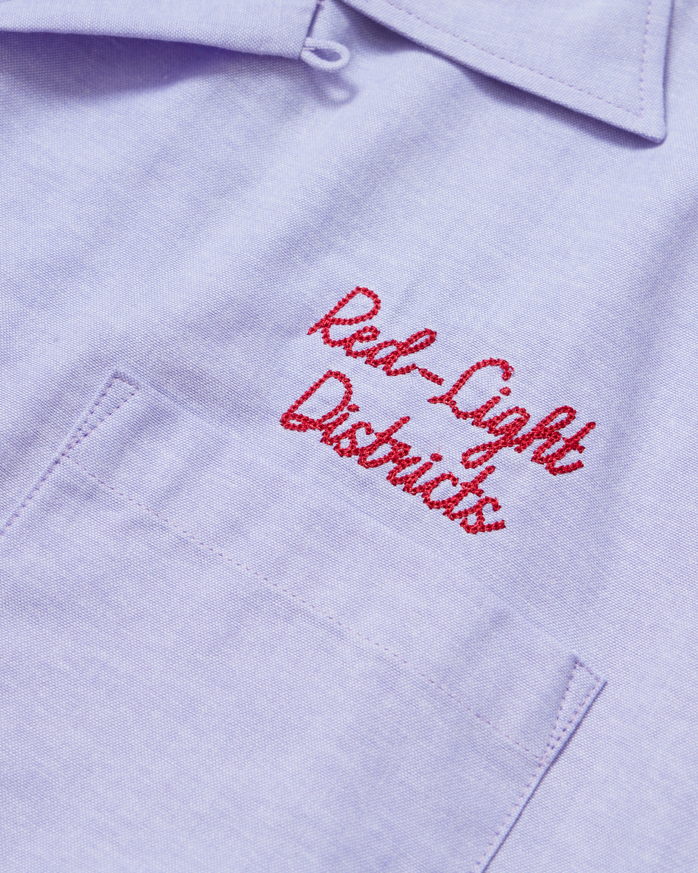 Onion X Palini - Red-Light Districts - Patpong - Camp Collar Shirt - Lavender