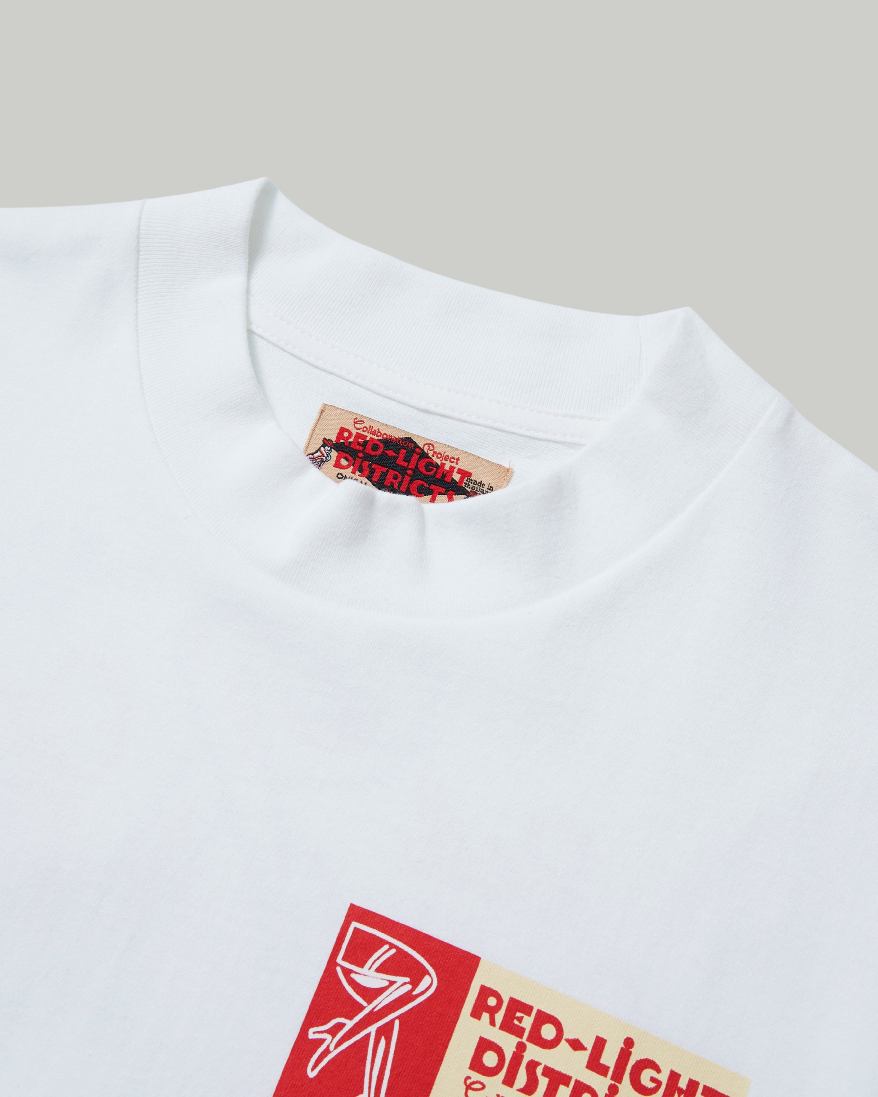 Onion x Palini - Red-Light District - Legs T-Shirt - White