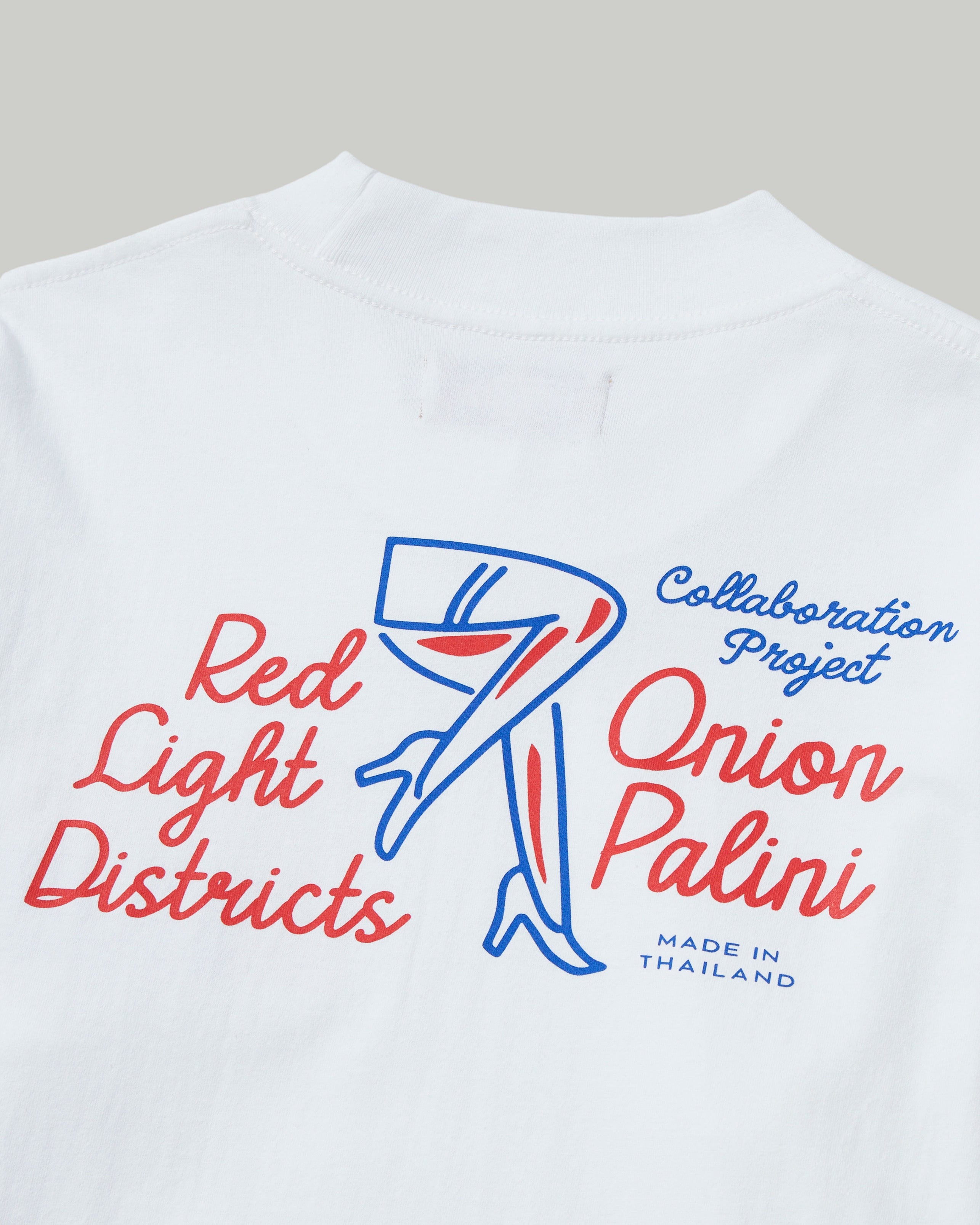 Onion x Palini - Red-Light District - Legs T-Shirt - White