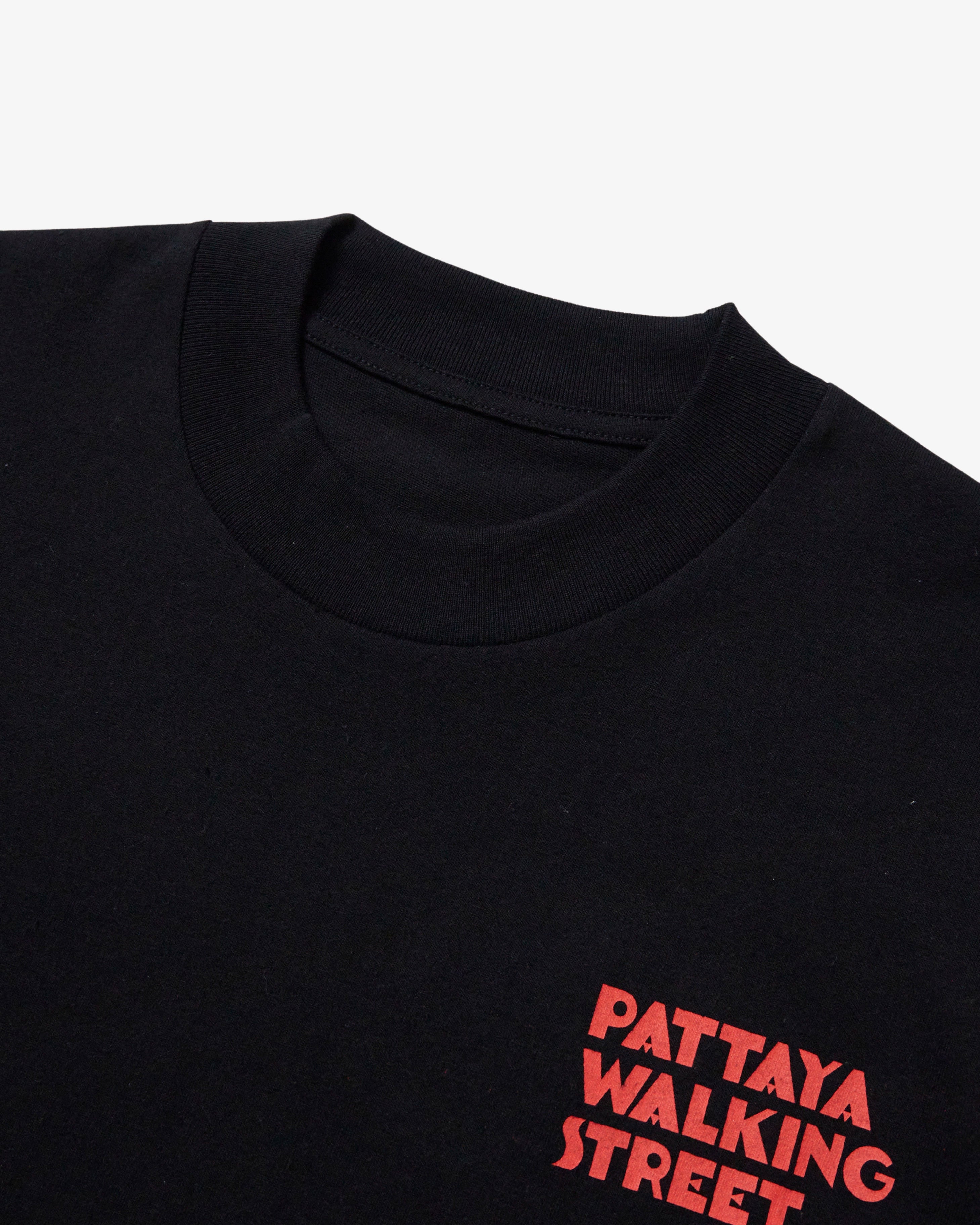 Onion x Palini - Pattaya Walking Street T-Shirt - Black