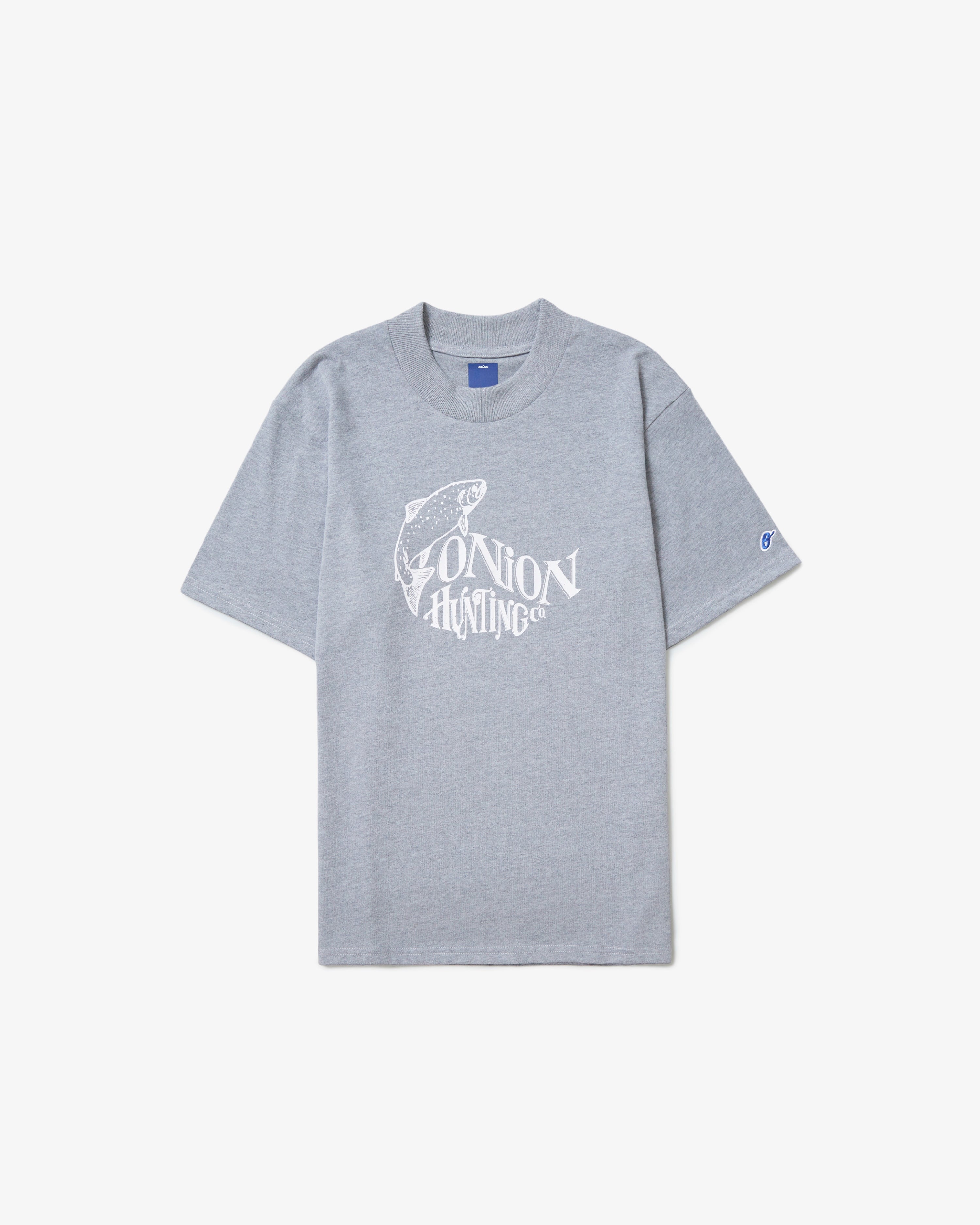 Onion Hunting Co. T-Shirt - Heather Grey