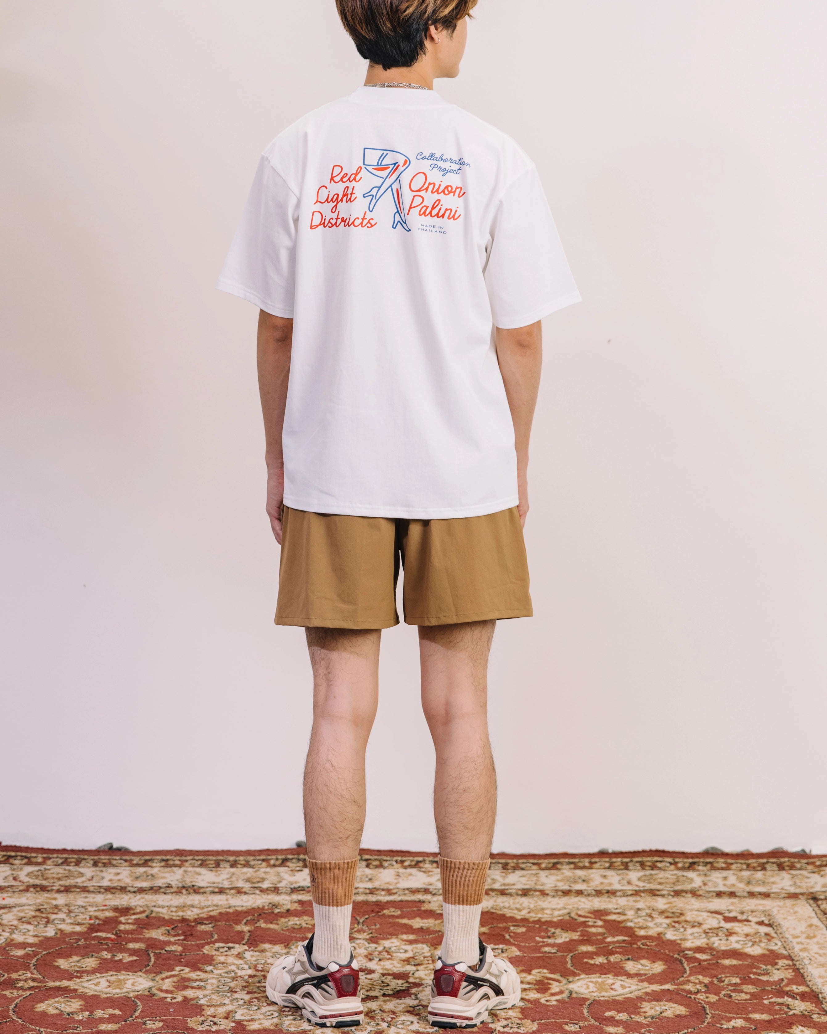 Onion x Palini - Red-Light District - Legs T-Shirt - White